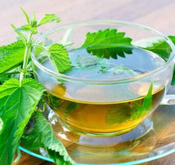 nettle infusion against varicose veins